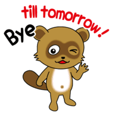 Active Kid conveys his love in secret. sticker #13985497