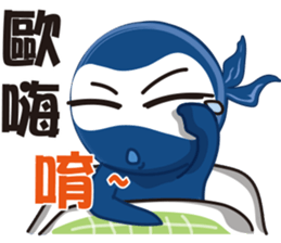 Life Ninja sticker #13985550