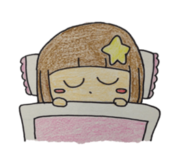 Daily life of a small ram sister sticker #13985625