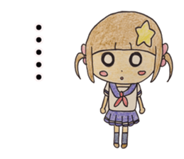 Daily life of a small ram sister sticker #13985628