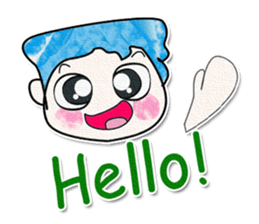 Ha Ha Ha!! My name is Hikaru.^^ sticker #13985638