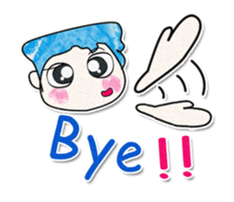 Ha Ha Ha!! My name is Hikaru.^^ sticker #13985640