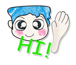 Ha Ha Ha!! My name is Hikaru.^^ sticker #13985641