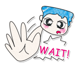 Ha Ha Ha!! My name is Hikaru.^^ sticker #13985643