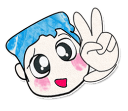 Ha Ha Ha!! My name is Hikaru.^^ sticker #13985646