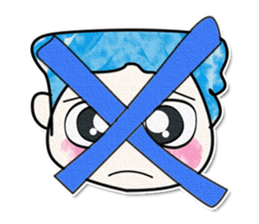 Ha Ha Ha!! My name is Hikaru.^^ sticker #13985652