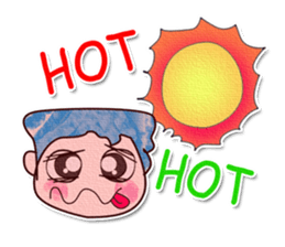 Ha Ha Ha!! My name is Hikaru.^^ sticker #13985654