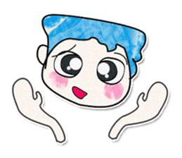 Ha Ha Ha!! My name is Hikaru.^^ sticker #13985658