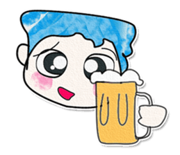 Ha Ha Ha!! My name is Hikaru.^^ sticker #13985665