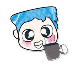 Ha Ha Ha!! My name is Hikaru.^^ sticker #13985666