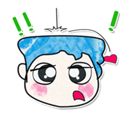 Ha Ha Ha!! My name is Hikaru.^^ sticker #13985668