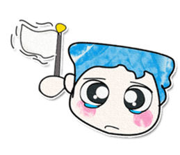 Ha Ha Ha!! My name is Hikaru.^^ sticker #13985673