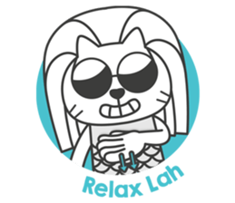 Merdeaf: Singlish (SgSL) sticker #13985989