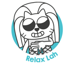 Merdeaf: Singlish (SgSL) sticker #13985989