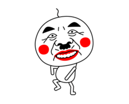 Animated Old Man Doll sticker #13986094