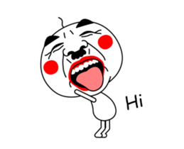 Animated Old Man Doll sticker #13986099