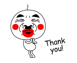 Animated Old Man Doll sticker #13986101