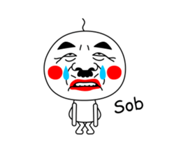 Animated Old Man Doll sticker #13986103