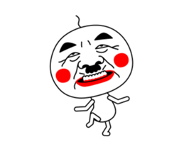 Animated Old Man Doll sticker #13986106