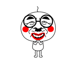 Animated Old Man Doll sticker #13986107