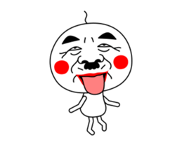 Animated Old Man Doll sticker #13986108