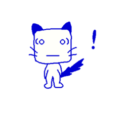 kitten momo sticker #13986550