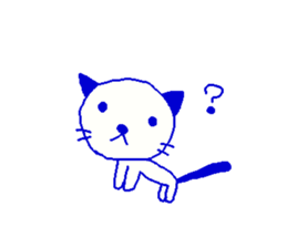 kitten momo sticker #13986552