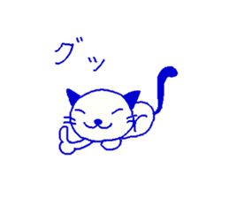 kitten momo sticker #13986568