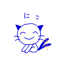 kitten momo sticker #13986577