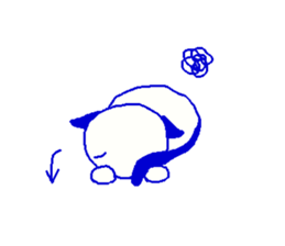 kitten momo sticker #13986583