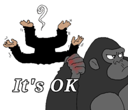 CHIMP ANDY of chimpanzee 4th ver.English sticker #13986619