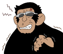 CHIMP ANDY of chimpanzee 4th ver.English sticker #13986631
