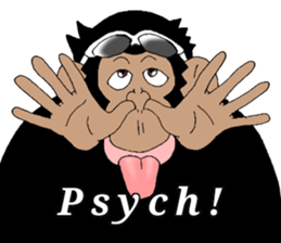 CHIMP ANDY of chimpanzee 4th ver.English sticker #13986636