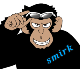 CHIMP ANDY of chimpanzee 4th ver.English sticker #13986652