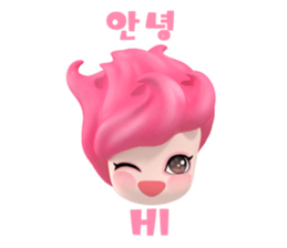 TingGlee Expression(Korean - English) sticker #13987035