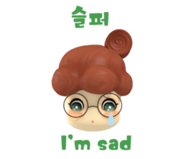 TingGlee Expression(Korean - English) sticker #13987041