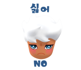 TingGlee Expression(Korean - English) sticker #13987043