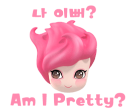 TingGlee Expression(Korean - English) sticker #13987046