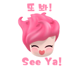 TingGlee Expression(Korean - English) sticker #13987052