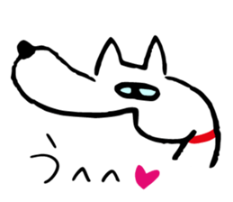 Dog's everyday feelings 02 sticker #13987377