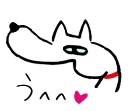 Dog's everyday feelings 02 sticker #13987377
