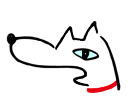 Dog's everyday feelings 02 sticker #13987378
