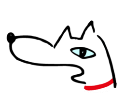 Dog's everyday feelings 02 sticker #13987378
