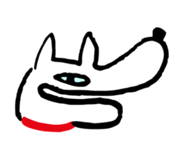 Dog's everyday feelings 02 sticker #13987381