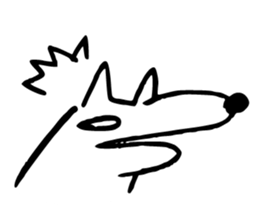 Dog's everyday feelings 02 sticker #13987386