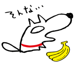 Dog's everyday feelings 02 sticker #13987387