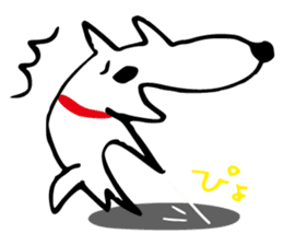 Dog's everyday feelings 02 sticker #13987388