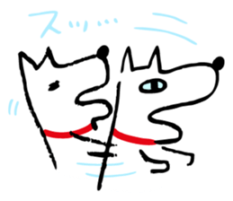 Dog's everyday feelings 02 sticker #13987389