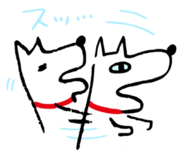 Dog's everyday feelings 02 sticker #13987389