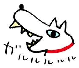 Dog's everyday feelings 02 sticker #13987396